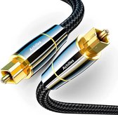 Achilles® Toslink Optische Kabel - Optische Audiokabel 1M - Toslink Kabel - SPDIF - Audio Kabel