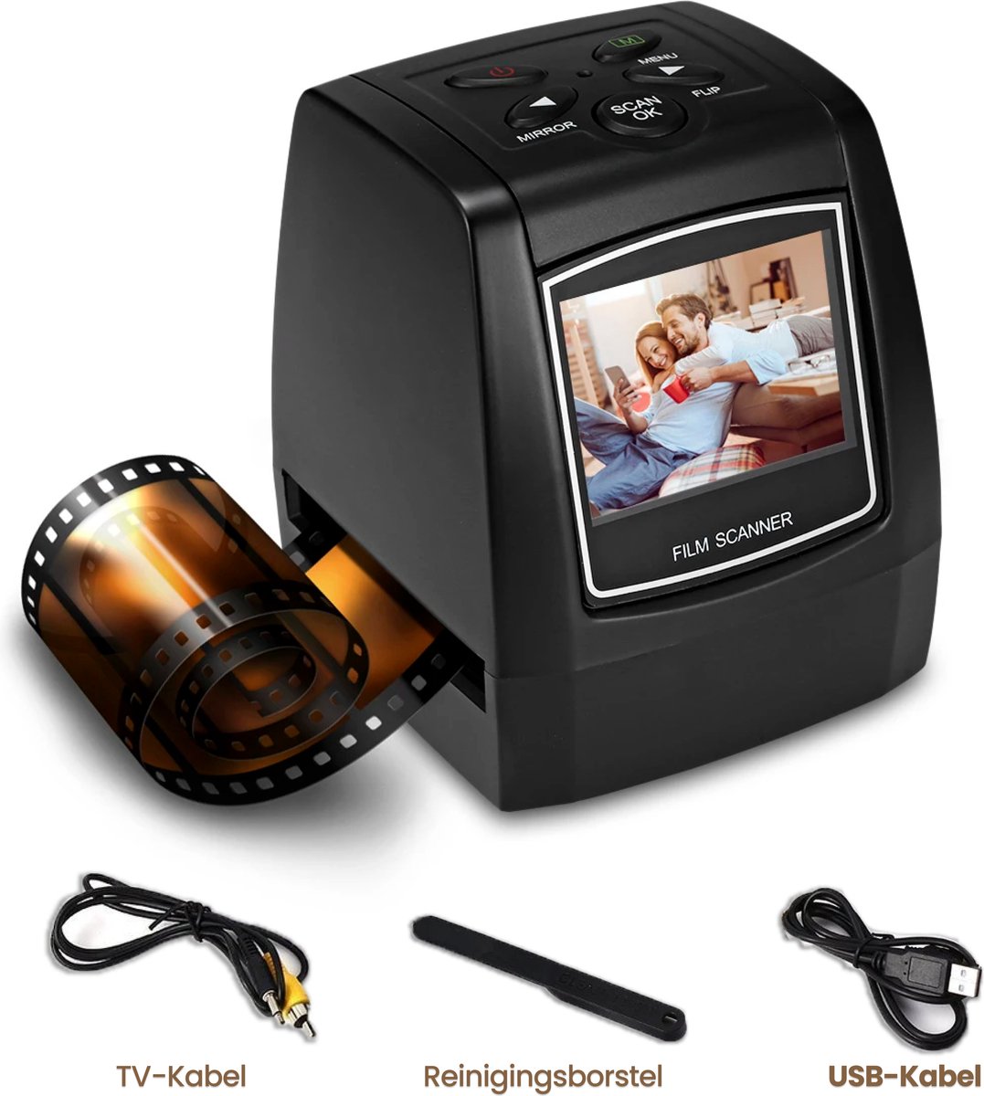 BluGo Negatiefscanner Diascanner Foto