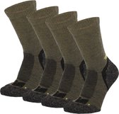 Xtreme hiking sokken - Groen - 4-PACK - 45-47