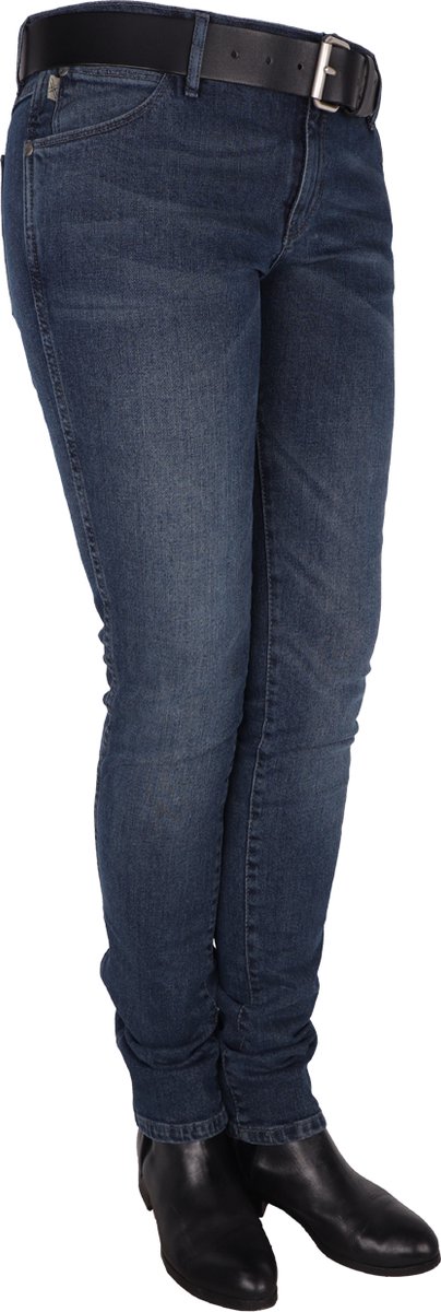 Crosshatch Daisy 1054CH Stretch Skinny Spijkerbroek Dames - Midden Blauw - 26/30