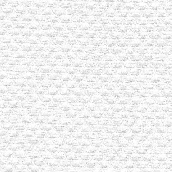 Papier peint blanc texturé avec un motif répétitif à chevrons.