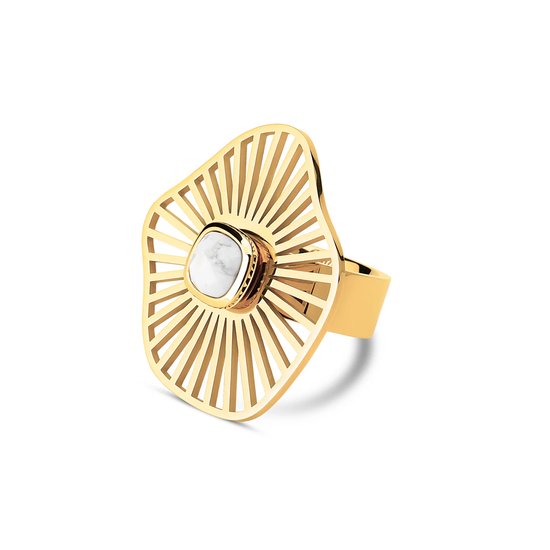 Melano Vivid My Sunshine Ring Set - Goudkleurig - Dames - Maat 62