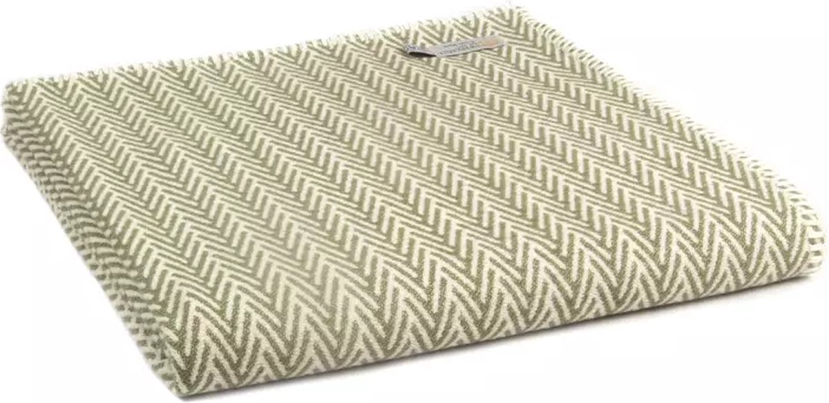 nielsen HOME Gebreide deken Alen, 150 x 200 cm, crèmewit, 100% katoen, Ökotex