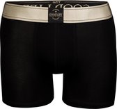 RJ Bodywear The Good Life boxers (2-pack) - heren boxershort lang - zwart - Maat: L