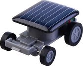 GadgetBay Zwarte speelgoed auto op zonne-energie Solar Powered car autootje