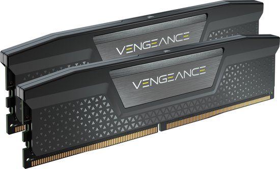 Corsair Vengeance - 32GB - 2 x 16 GB - DDR5 - 6000 CL36 - 1,35v - Intel XMP - CMK32GX5M2E6000C36 - Zwart