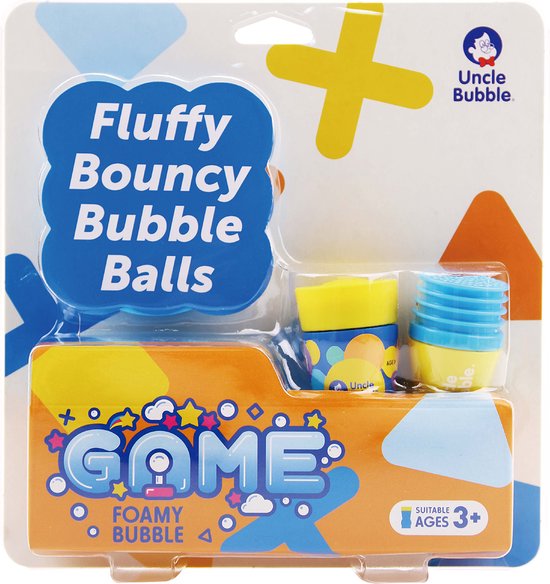 Uncle Bubble – Foamy Bouncing Bubble-stuiter bellenblaas | bol