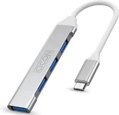 Cicon USB C naar USB 3.0 Splitter Dock 4 Poorten - USB C Hub - Usbc Hub Werkt met Macbook Pro - Usb C Dock