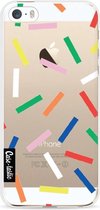 Casetastic Apple iPhone 5 / iPhone 5S / iPhone SE Hoesje - Softcover Hoesje met Design - Sprinkles Print