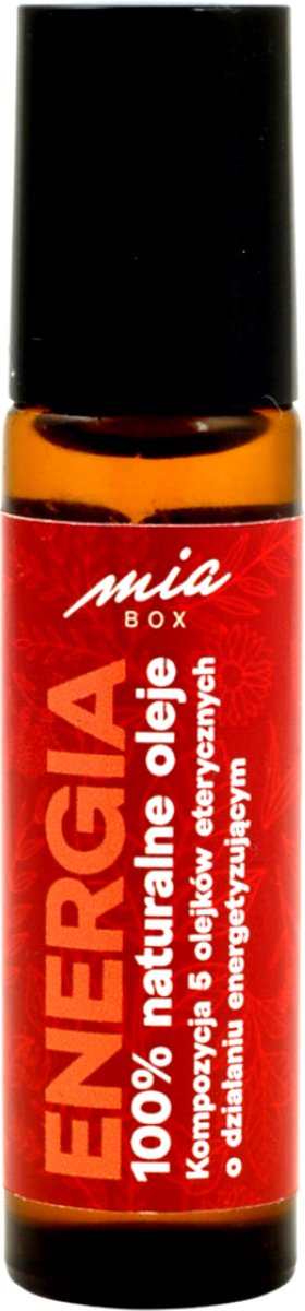 Goedkoopste Miabox Zuivere en Natuurlijke Etherische Oliën Energy Roller - 10 ml - Met 5 Energieke Essentiële Oliën - Aromatherapie