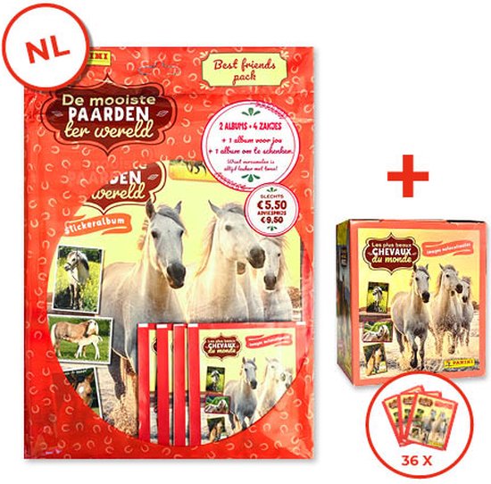 Panini Promo Pack Nl De Mooiste Paarden Ter Wereld 