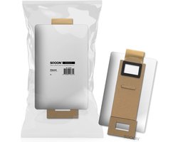 SQOON® Stofzuigerzakken geschikt voor Roborock S7/S7+ Auto-Empty Dock - Gelijk aan model: S7 Dust Bag - 3 stuks