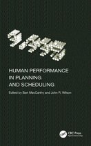 Human Performance in Planning and Scheduling