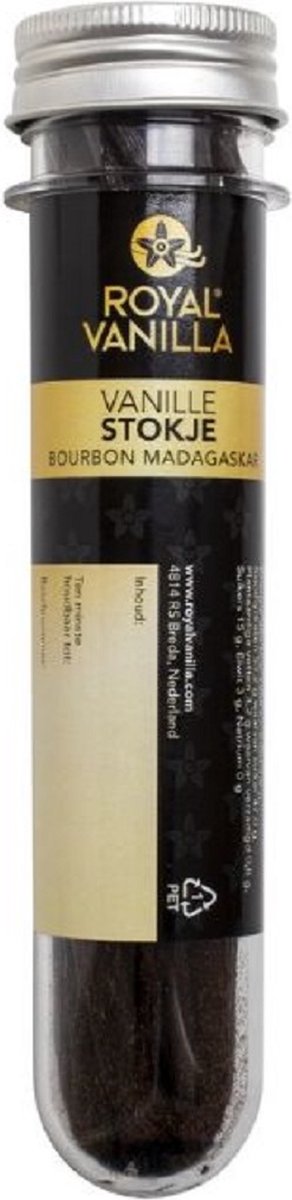 Goedkoopste Royal Vanilla vanillestokjes Bourbon Madagascar 10 stuks (15-18 cm.