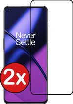 OnePlus 11 Protecteur d'écran en Glas Tempered Glass Full Cover - OnePlus 11 Screen Protector Screen Cover - 2 PACK