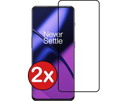 Screenprotector - 2 Stuks - Geschikt voor OnePlus 11 - Full Cover - Beschermglas - Gehard Glas - Tempered Glass - Screen Protector