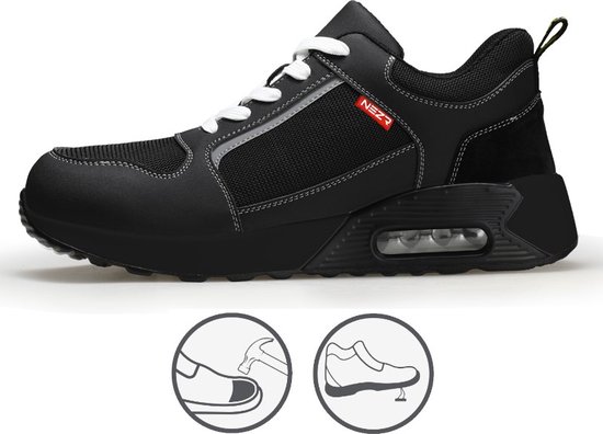 Nezr Safety Werkschoenen Dames En Heren Veiligheidsschoenen 