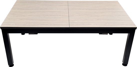 North Essence Zwart / Eik 7FT Combi Pooltafel / Eettafel van North — afbeelding 5