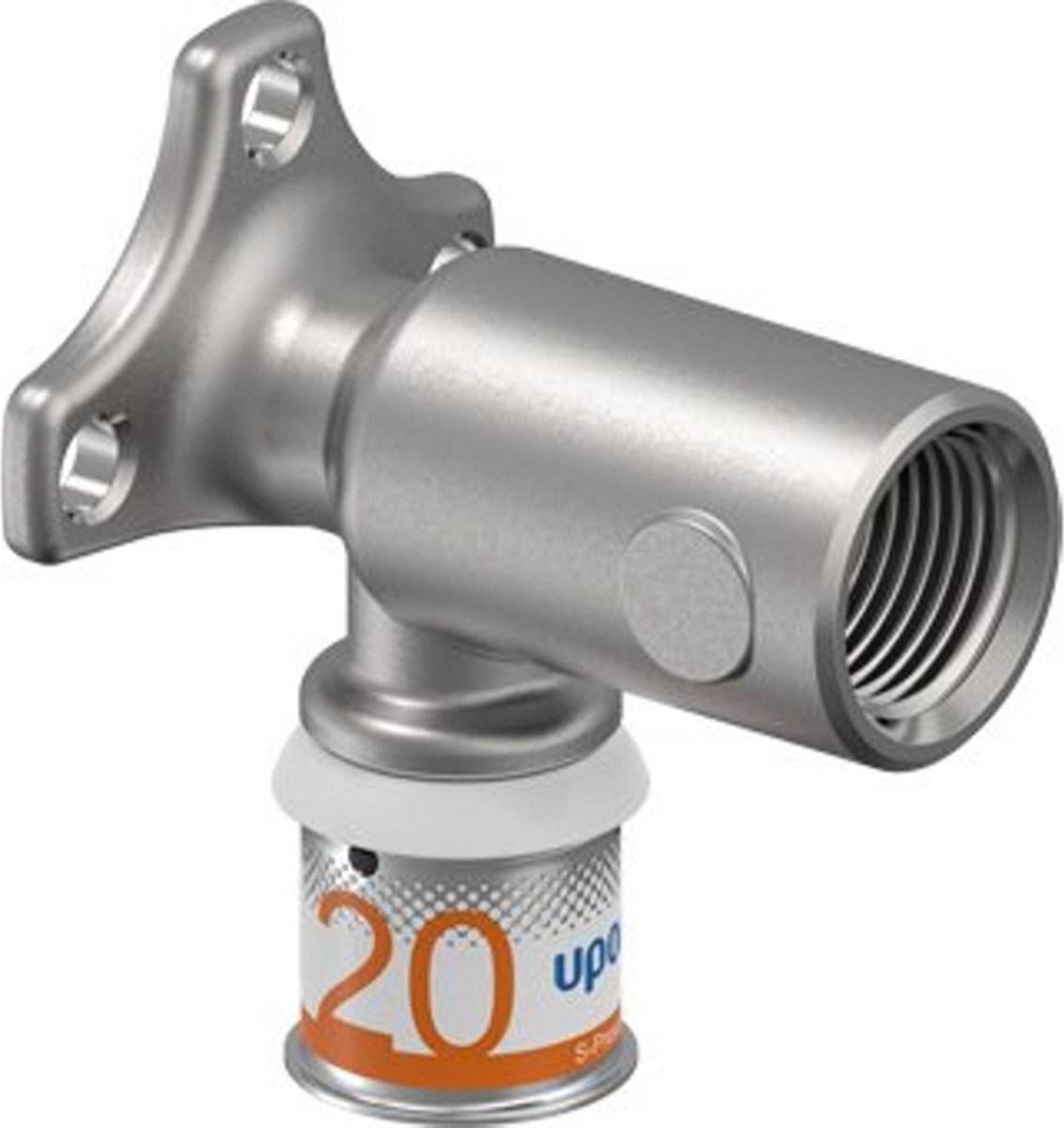 Uponor S-Press Plus Aqua pers muurplaat XL 20mmx1/2bi