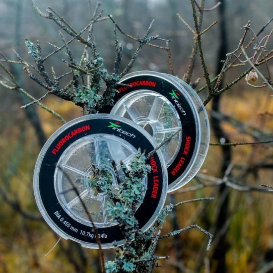 Fluorocarbon Shock Leader - 0.373mm - 50m - 7.7kg/17lb - Fluorcarbon Voorslag voor Zeevissen, Roofvissen & Karpervissen van Vercelli — afbeelding 3