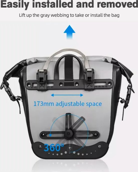 Motorfiets Bumper Frame Tas Motorfiets Zijtas Waterdichte 8L Motorfiets Tas Kan