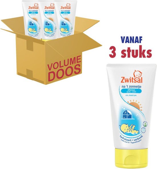 Zwitsal Aftersun 0 Parfum (3 x 150ml) bol