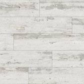 ARTENS - PVC vloer - click vinyl planken ROCKLEY - vinyl vloer - FORTE - houtdessin - wit / grijs - L.122 cm x B.18 cm - dikte 4 mm - 1,76 m²/ 8 planken - belastingsklasse 32