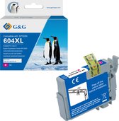 G&G Huismerk Inktcartridge C13T10H34010 Alternatief voor Epson 604 604XL - magenta