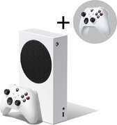 Xbox Series S - All Digital Console + 2x Xbox Wireless Controller - Robot White