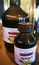 Vanille Extract planifolia/tahitensis(natuurlijk, op glycerine basis) 500ml