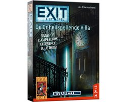999 Games - EXIT - De Onheilspellende Villa - Breinbreker - Escape Room Spel