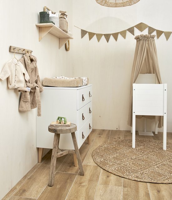 Meyco Baby Uni sluier - Sand — afbeelding 2