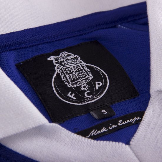 FC Porto Away 1983 - 84 Retro Football Shirt Blue M cadeau geven