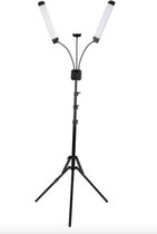 LED WIMPER- EN MAKE-UPLAMP 40W tripod stand two branch & phone handle