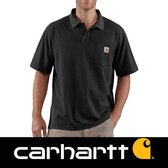 Carhartt Contractor's Work Pocket Black Polo Heren
