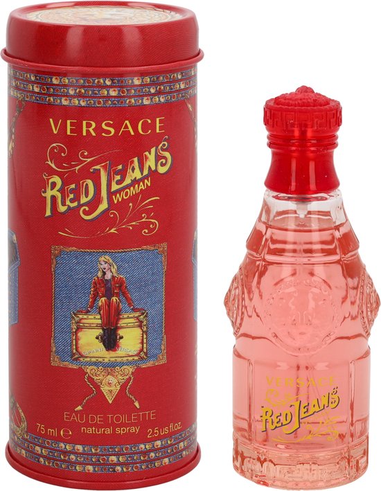 Versace Red Jeans 75 ml Eau de Toilette - Damesparfum - Versace