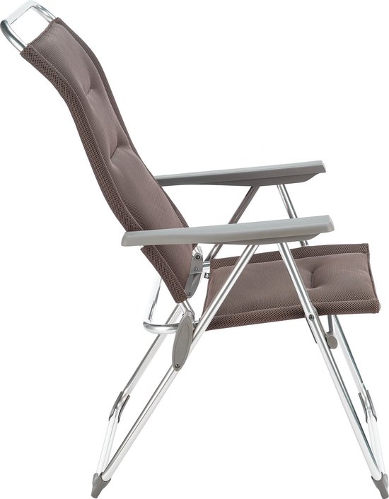 Lafuma Alu Cham Air Comfort - Campingstoel - Verstelbaar - Inklapbaar - Taupe — afbeelding 5
