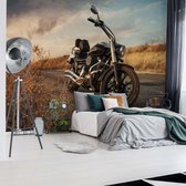 Fotobehang Motorcycle | VEL - 152.5cm x 104cm | 130gr/m2 Vlies