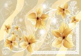 Fotobehang Flowers Floral | XXL - 312cm x 219cm | 130g/m2 Vlies