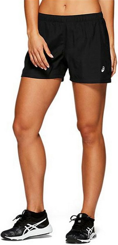 Asics Silver 4In Short Sports Pants Women - Black - Size S