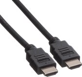 ROLINE GREEN HDMI High Speed kabel met Ethernet M-M, TPE, zwart, 5 m