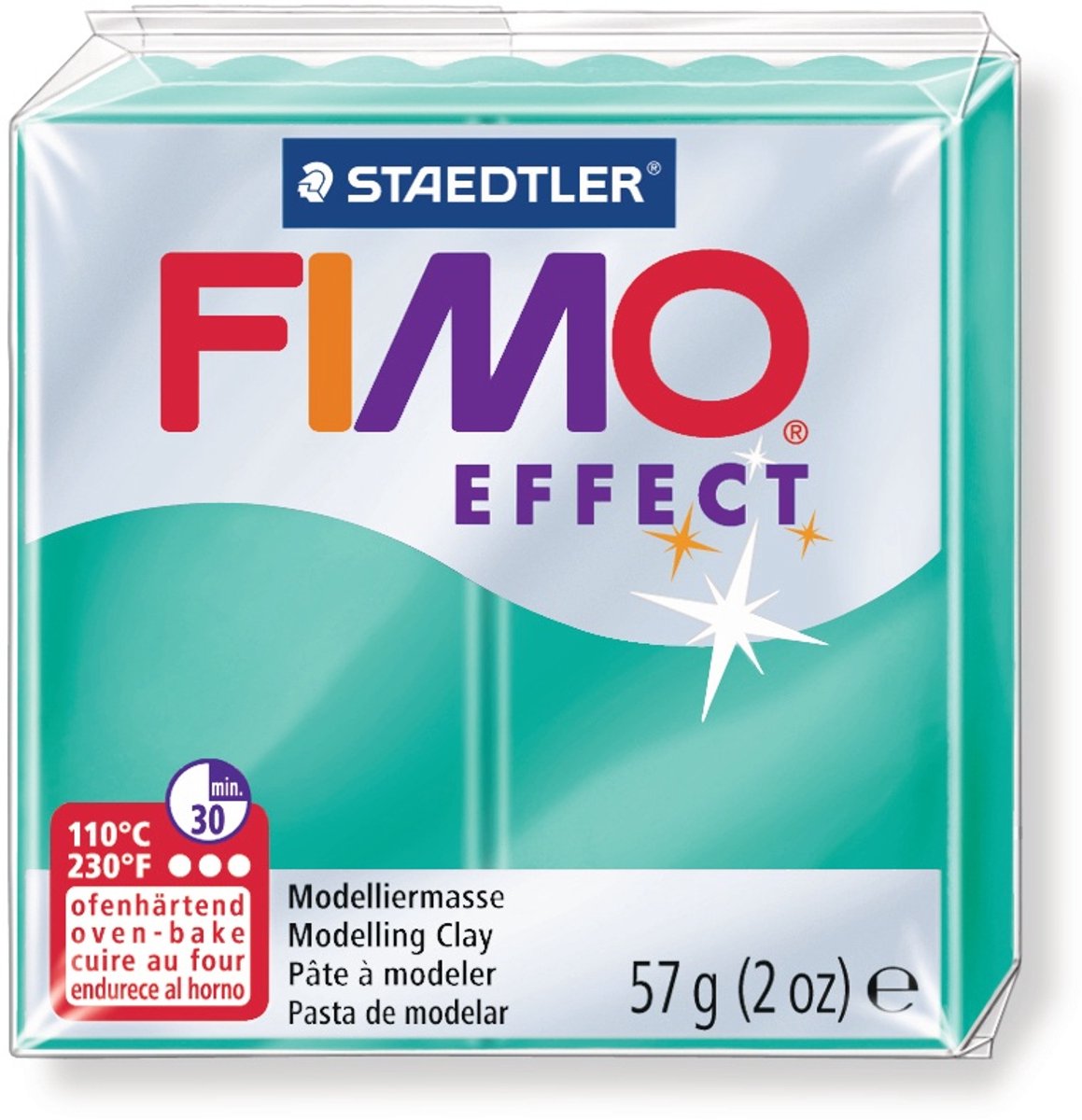 Fimo Effect translucent groen 57 GR 8020-504
