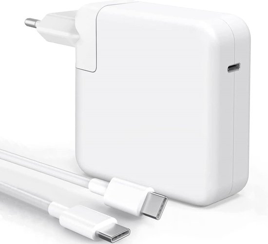 Chargeur Macbook USB-C 30W - Convient pour MacBook Air - Incl. Câble USB-C  de 2 mètres