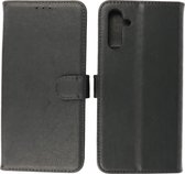 Hoesje Geschikt voor Samsung Galaxy A34 5G - Book Case Telefoonhoesje - Kaarthouder Portemonnee Hoesje - Wallet Cases - Zwart