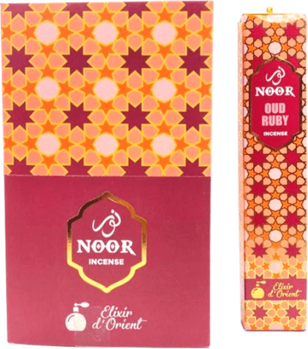 Green Tree Candle Noor-Oud Ruby Wierook - 12 pakjes a 15 gr Multicolor