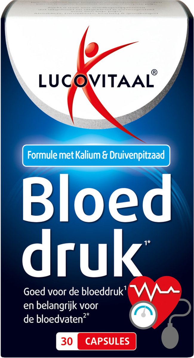 Goedkoopste Lucovitaal Bloeddruk Capsules Supplement - 30 capsules