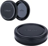 Body Cap + Rear Lens Cap Set - Geschikt voor de Fujifilm G (Huismerk)