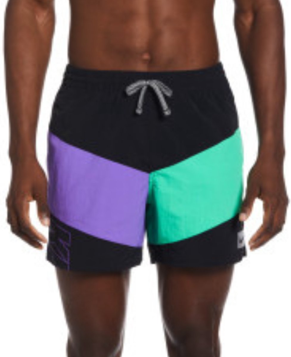 Nike Swim VOLLEY SHORT Heren Zwembroek Zwart