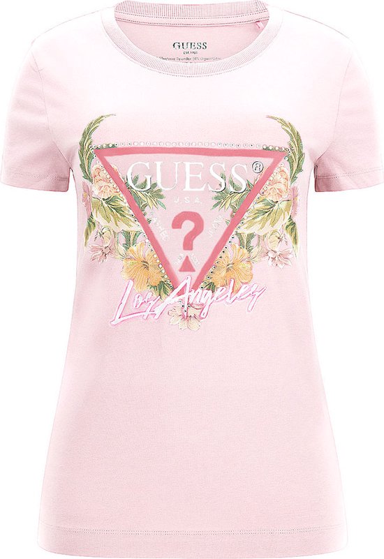 Guess T-shirt Pink XS