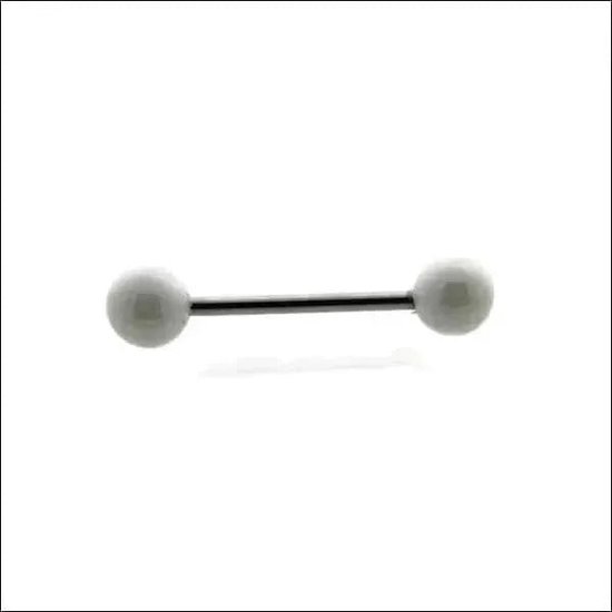 Standaard gebogen barbell van 316L Chirurgisch staal Standaard gebogen barbell van 316L Chirurgisch staal